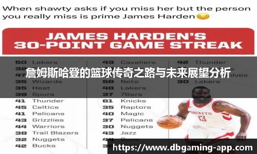 詹姆斯哈登的篮球传奇之路与未来展望分析